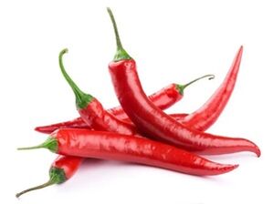 The active component of Hondroten gel is red pepper.